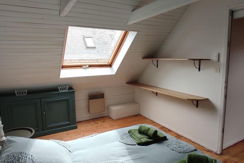 Maison De Pecheur Bord De Mer Bois Et Pierre 6-8 Pers Plobannalec Buitenkant foto