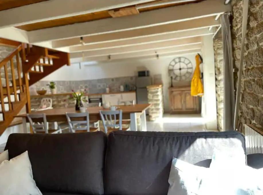 Maison De Pecheur Bord De Mer Bois Et Pierre 6-8 Pers Plobannalec Buitenkant foto