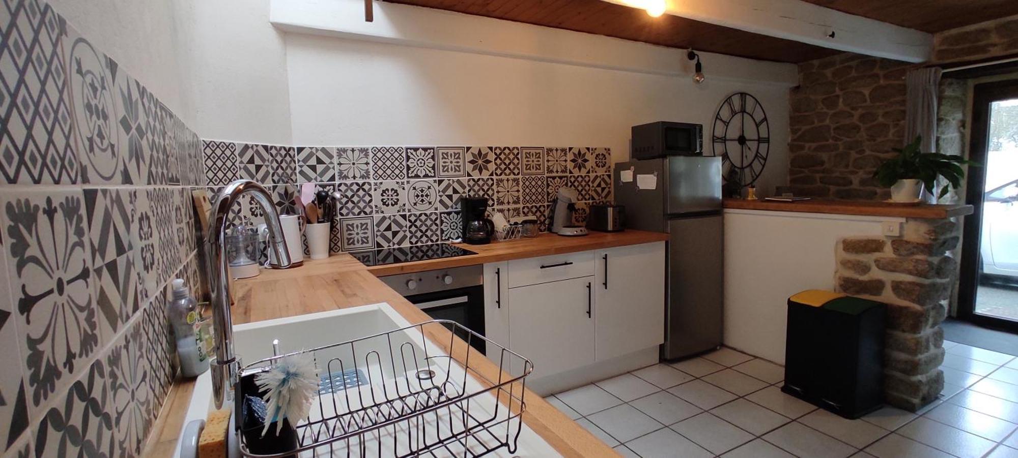 Maison De Pecheur Bord De Mer Bois Et Pierre 6-8 Pers Plobannalec Buitenkant foto