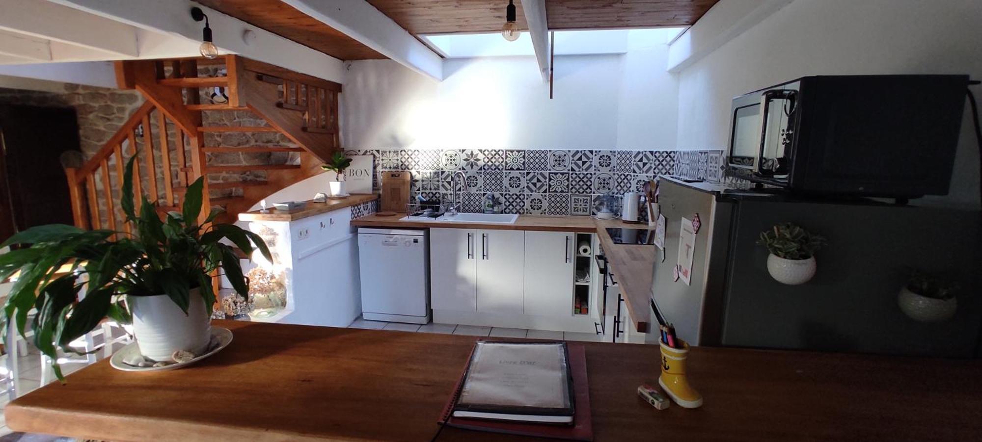 Maison De Pecheur Bord De Mer Bois Et Pierre 6-8 Pers Plobannalec Kamer foto